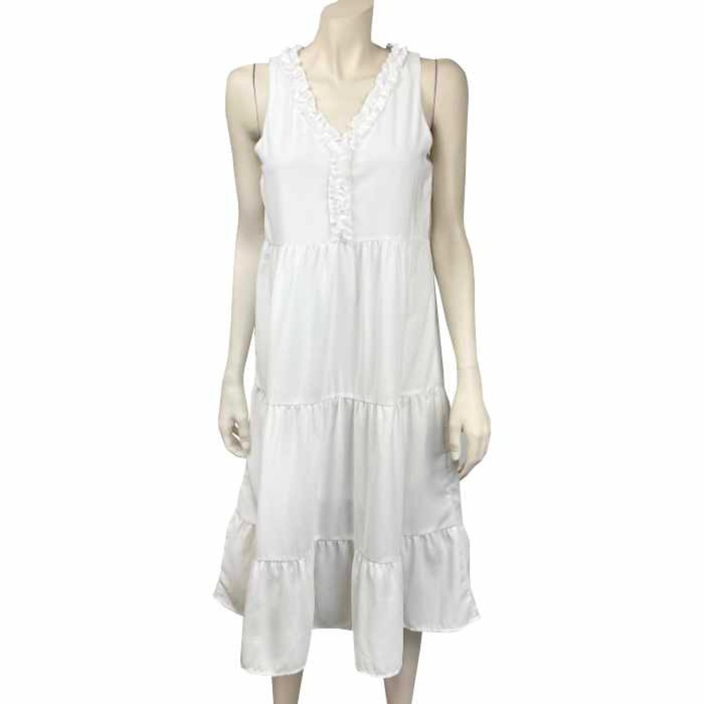 Andreé by Unit White‎ Sleeveless Dress